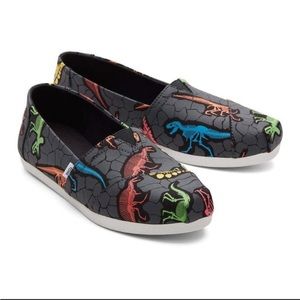 Toms Glow in the Dark Dino Alpargata